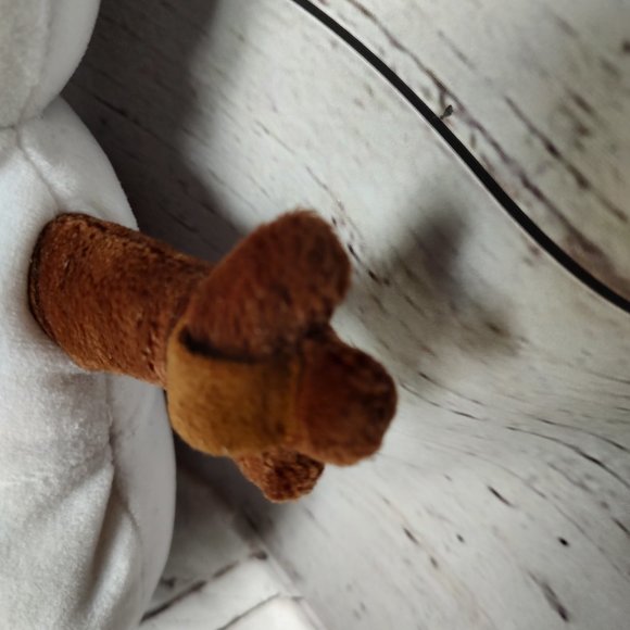 Mary Meyers Plush Snowman With Zipper Hat And Blue Bird - Picture 6 of 10